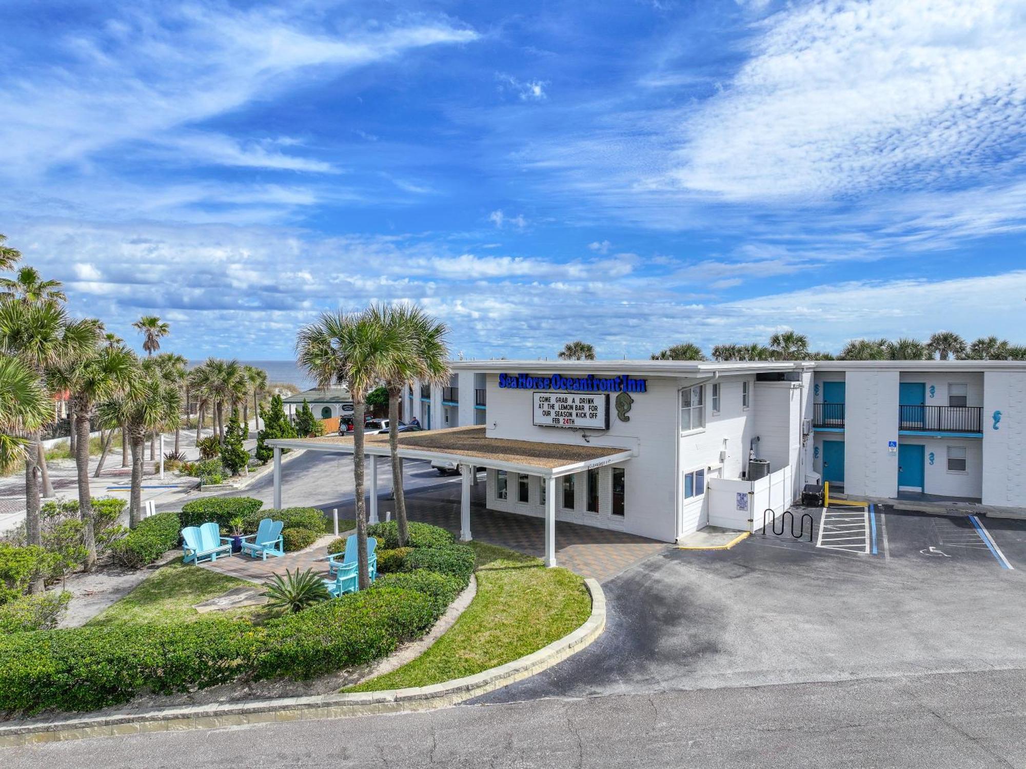 Seahorse Oceanfront Inn Neptune Beach Exteriör bild